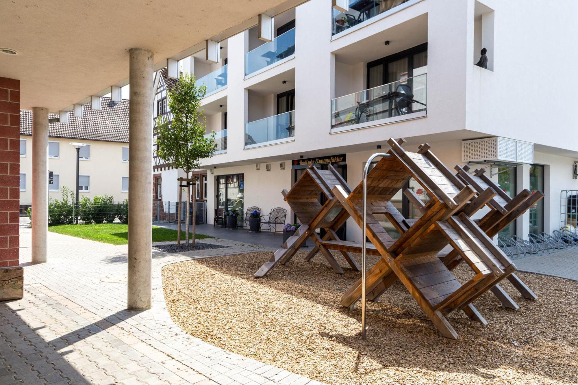 Living Timeless- Stylische Design Nahe Europa-park Und Elsass Mit Balkon Und Privatem Parkplatz