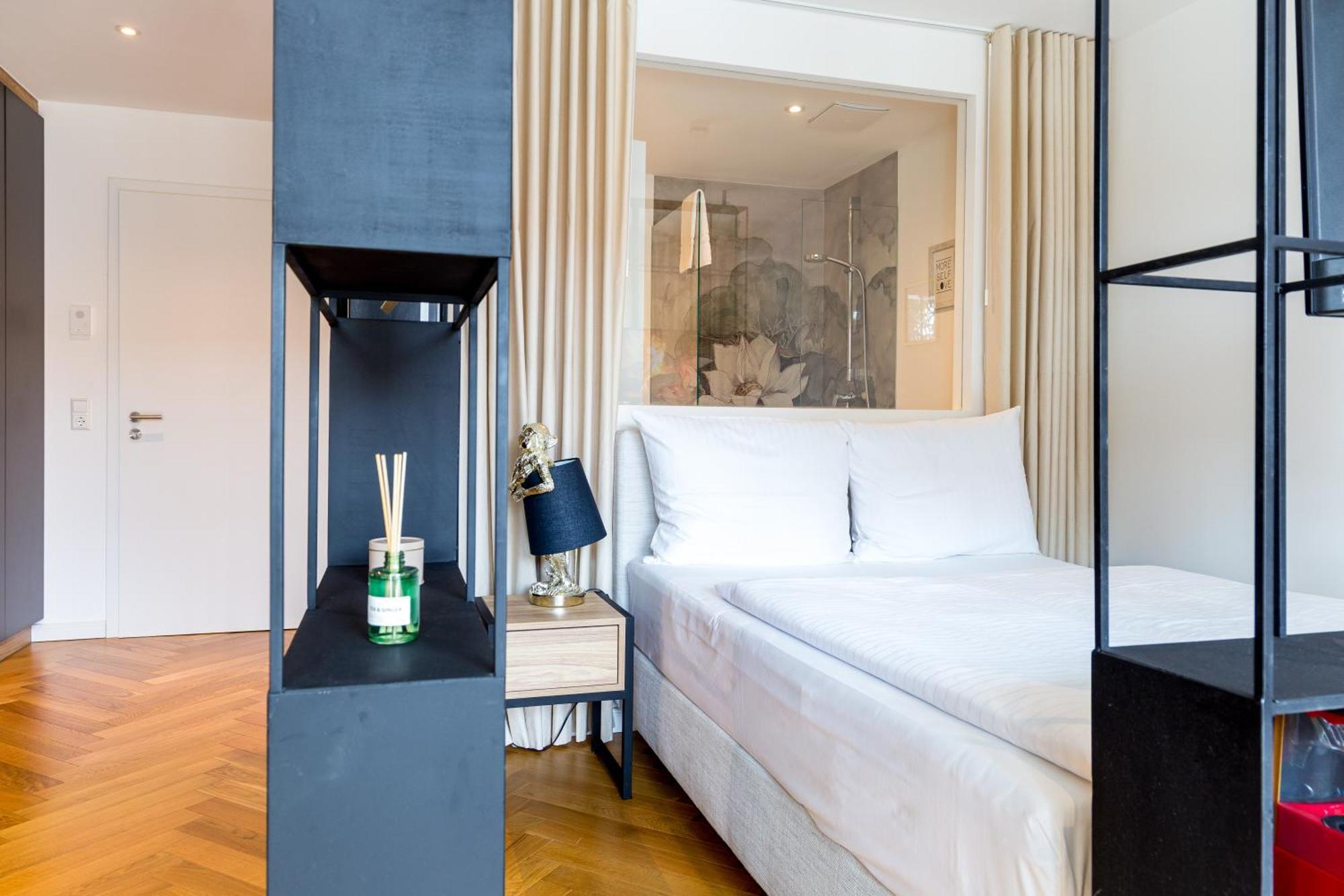 Living Timeless- Stylische Design Nahe Europa-park Und Elsass Mit Balkon Und Privatem Parkplatz Meißenheim
