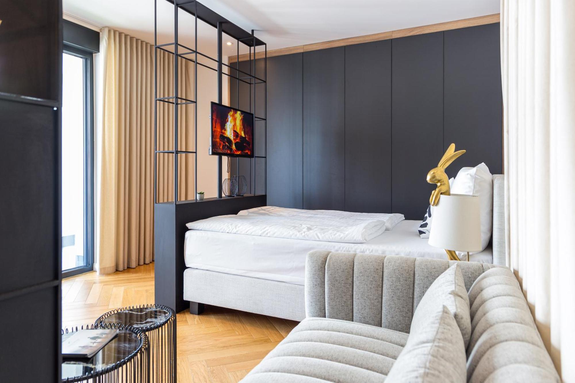 Living Timeless- Stylische Design Nahe Europa-park Und Elsass Mit Balkon Und Privatem Parkplatz