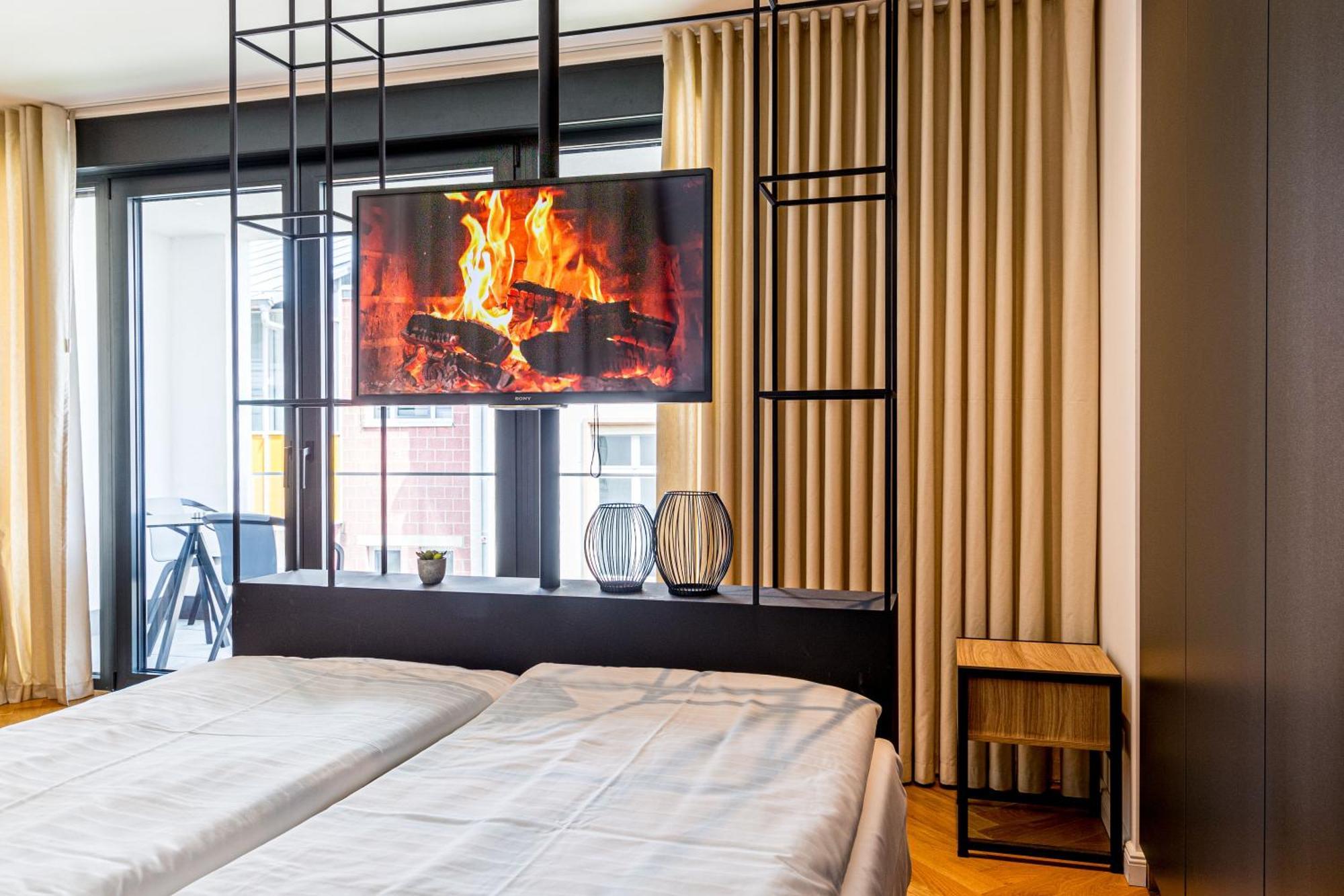 Living Timeless- Stylische Design Nahe Europa-park Und Elsass Mit Balkon Und Privatem Parkplatz